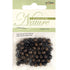 8mm Dark Brown Round Shape Wooden Beads